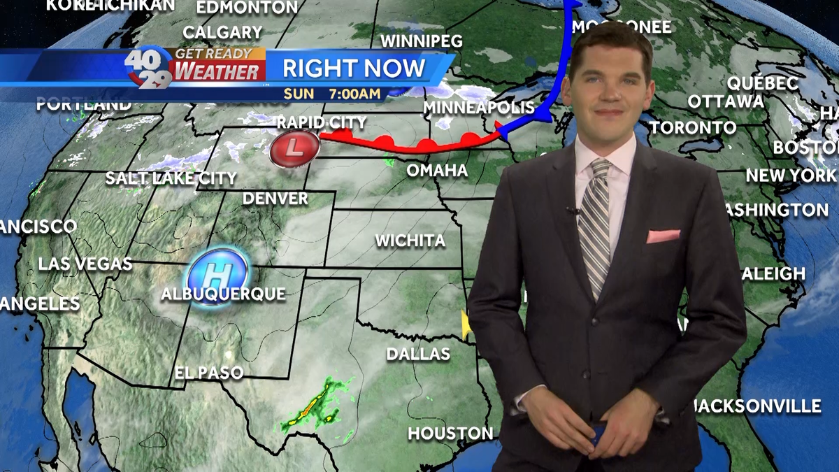 Sunday morning fog gives way to some sunshine
