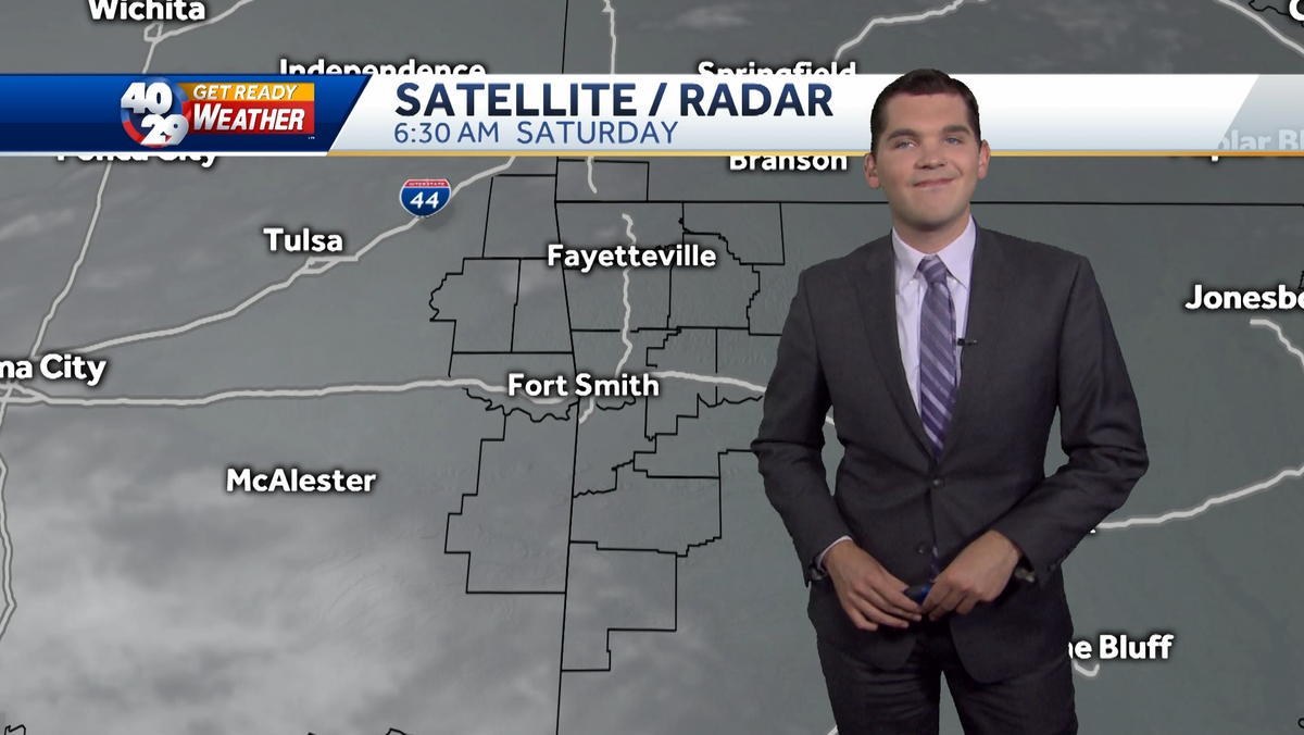 Isolated storms possible Saturday afternoon