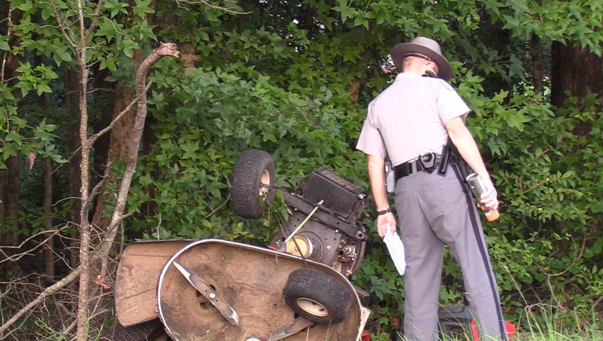 Man killed while riding lawn mower on Upstate highway identified