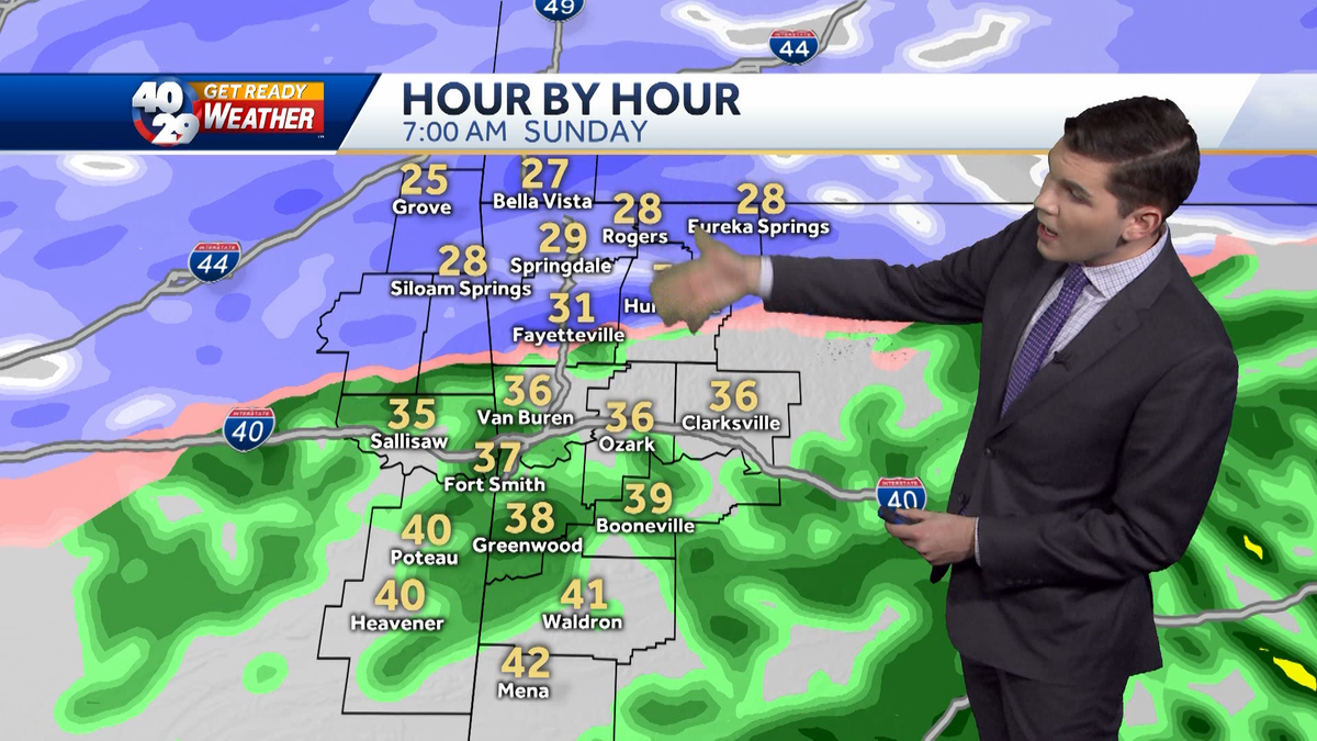 Winter Weather Advisory issued for NW Arkansas