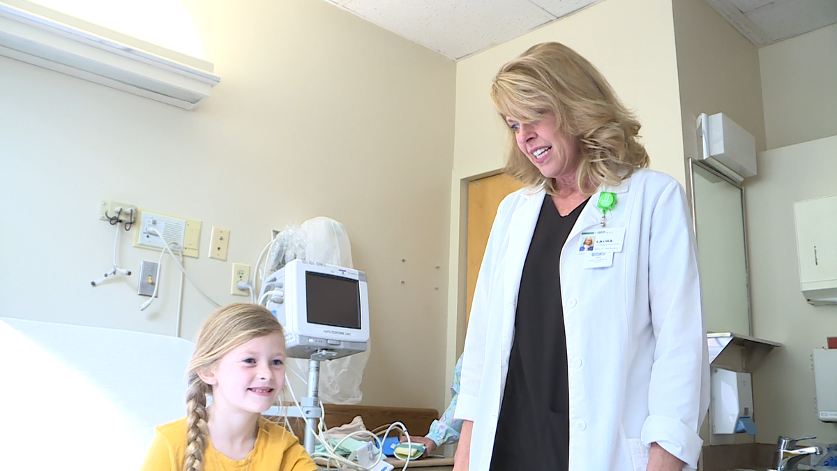 Van Buren students participate in "Kinder Urgent Care"