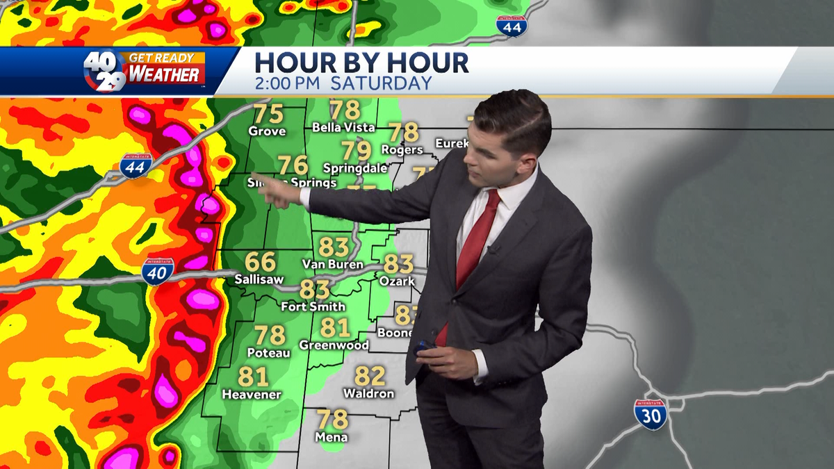 Strong And Severe Storms Possible Saturday Afternoon Evening