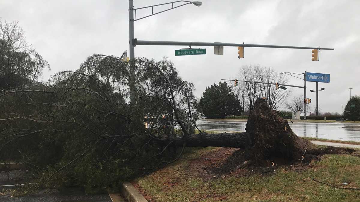 PHOTOS Damage from tornado warning in central Maryland