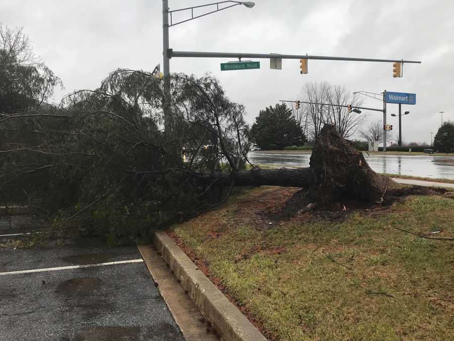 STORM DAMAGE 5 tornadoes rip through Maryland, leaving behind damage