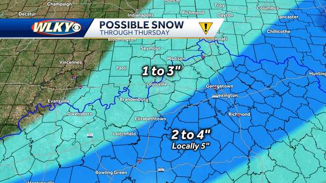 Possible&#x20;snow&#x20;Wednesday-Thursday