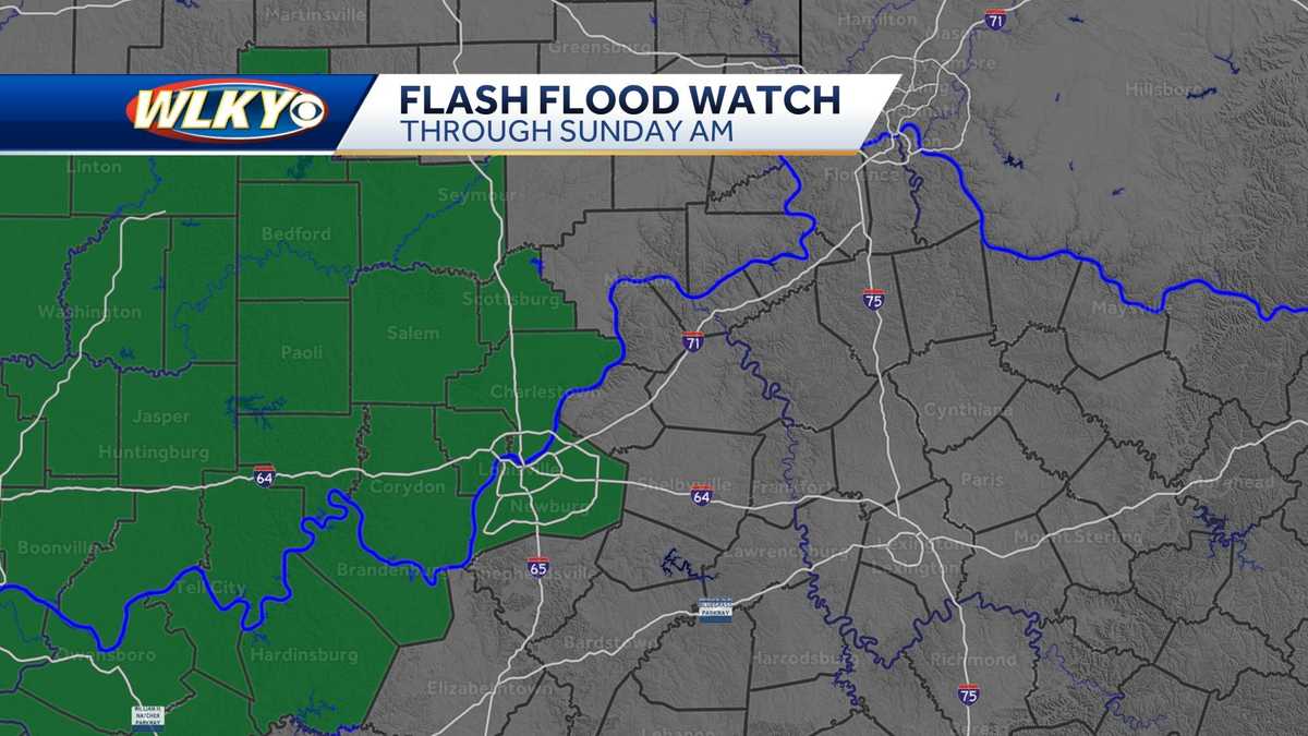 IMPACT WEATHER: Flash flood watch this weekend