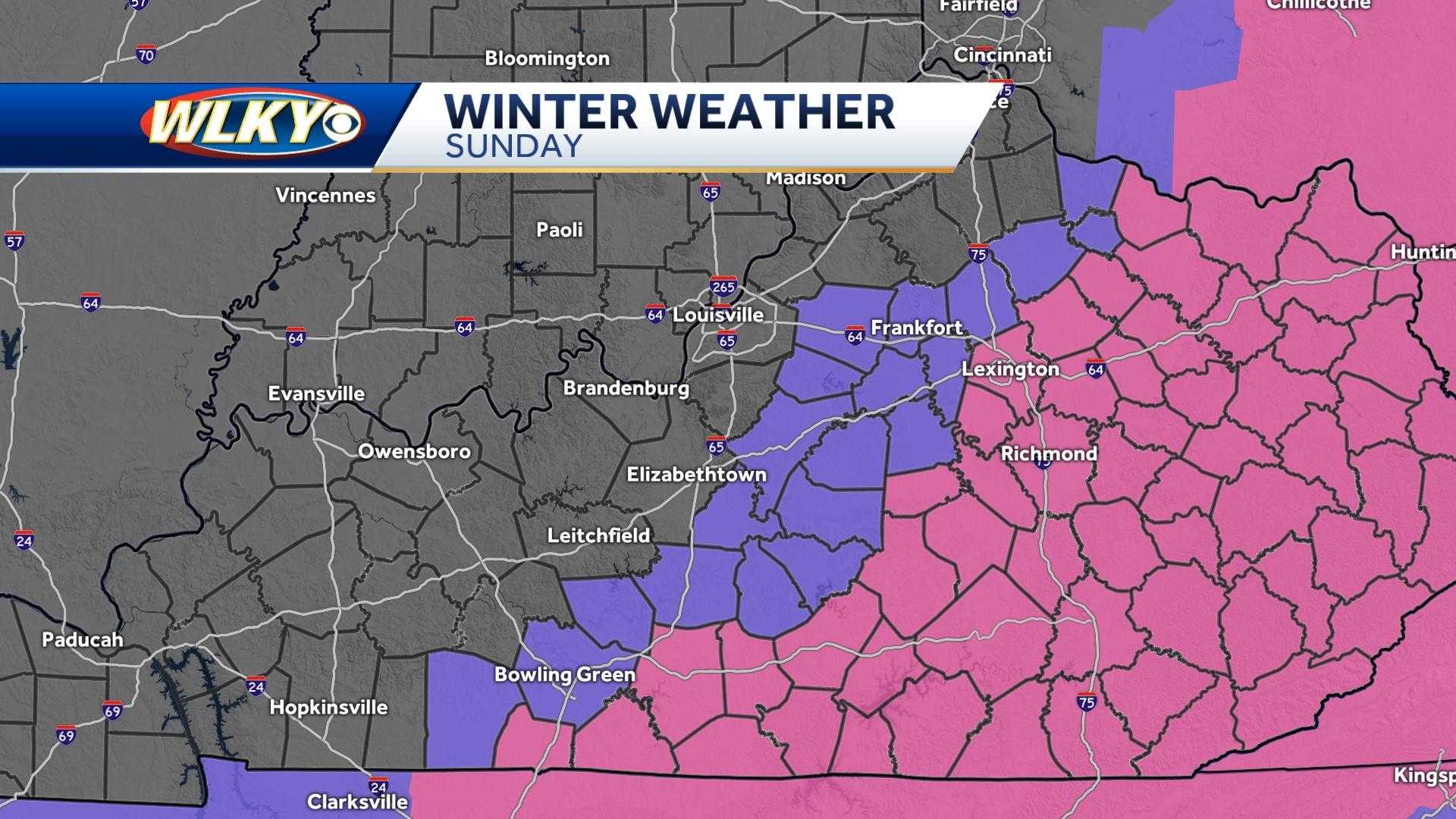 Snow This Weekend In Louisville Region: What We Know