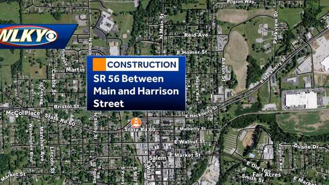 Traffic alert: State Road 56 closing in southern Indiana for major project - Vimarsana News