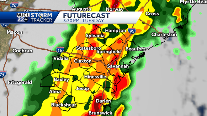 Tracking severe weather for southeast Georgia and the Lowcountry