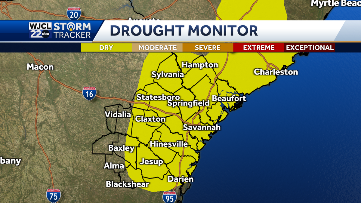 Dry weather continues but rain chances are on the way next week