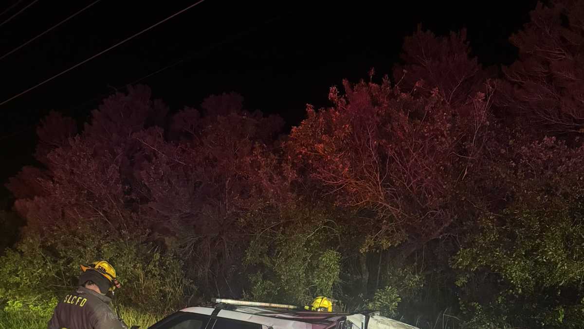 Two Officers Injured in Fort Pierce Crash