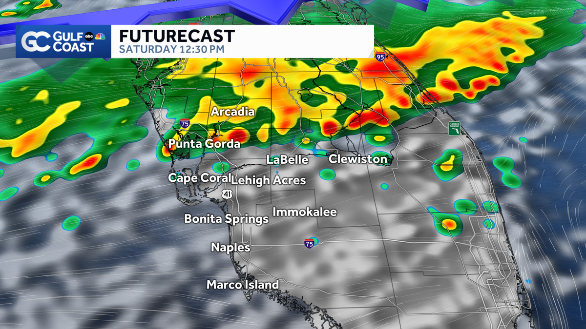 Forecast: Soggy weekend for the Gulf Coast