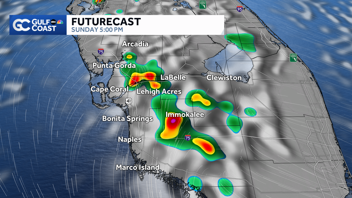 Forecast: Warm Father's Day with cooling showers on the Gulf Coast