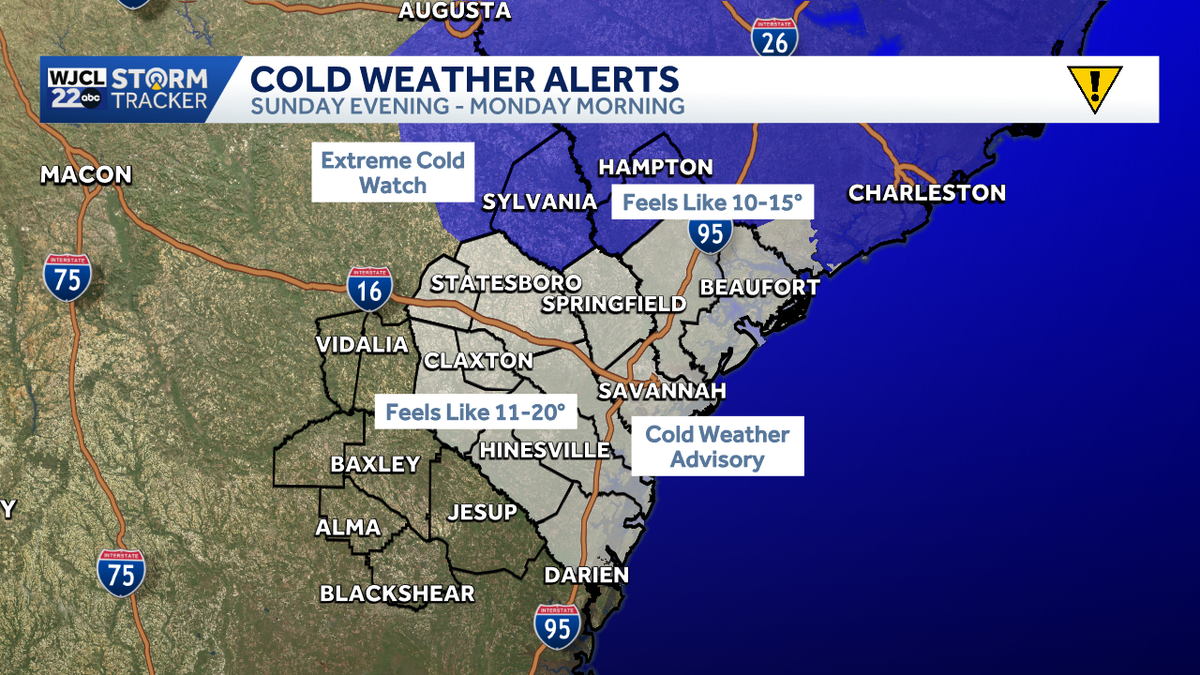Comfortable weekend ahead of a cold blast early next week