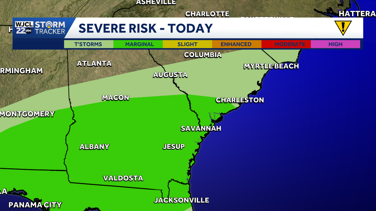 Impact Day: Tracking potential severe weather across Southeast Georgia ...