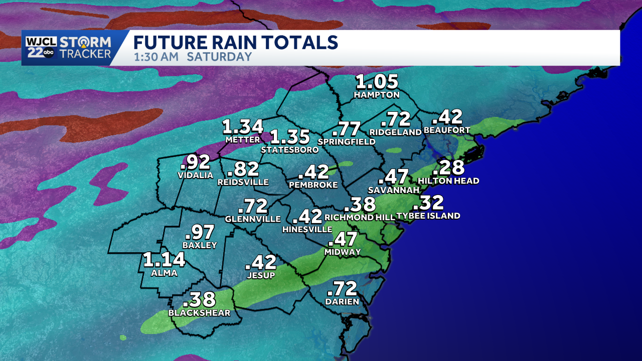 Impact Day: Much needed rain is on the way for SE Georgia and the ...