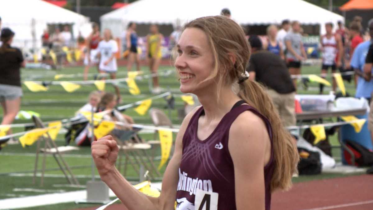 Golden Gubbels Arlington junior soars at state track meet