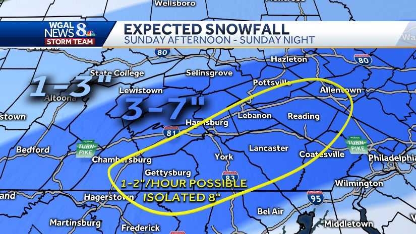 Snow tapers off overnight across Susquehanna Valley