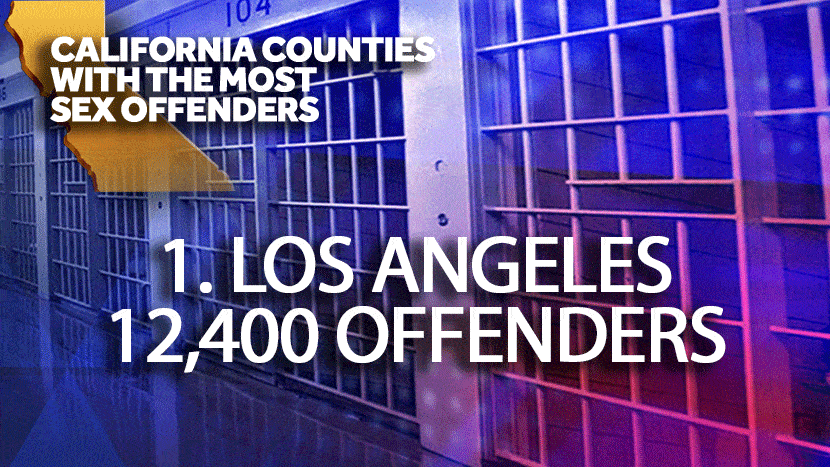 California Counties With The Most Sex Offenders 