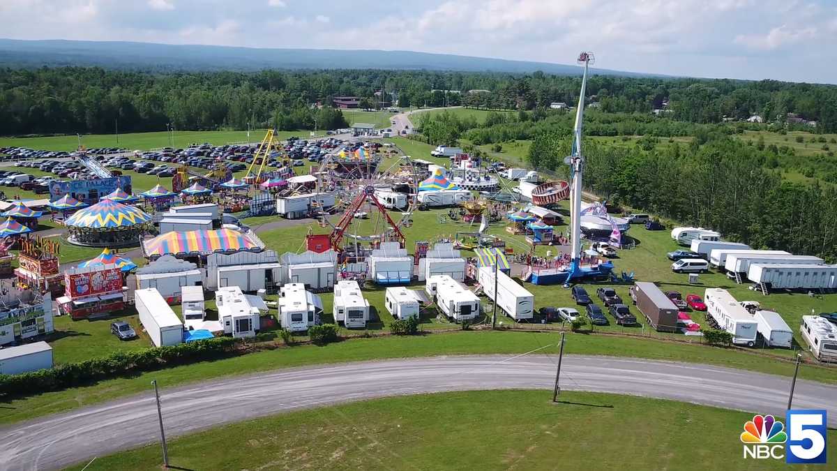 Drone video At the Clinton County Fair