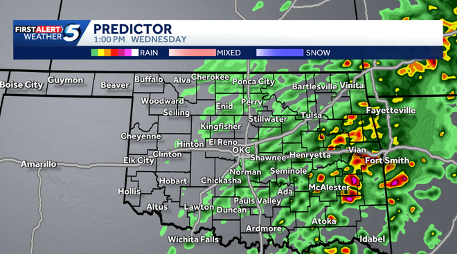 Oklahoma storms: Hour-by-hour forecast for severe weather