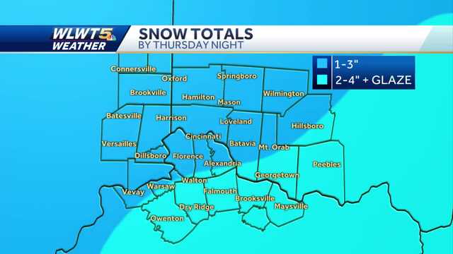 Winter storm brings two rounds of snow Monday; 4-12 inches possible across Cincinnati - Vimarsana News