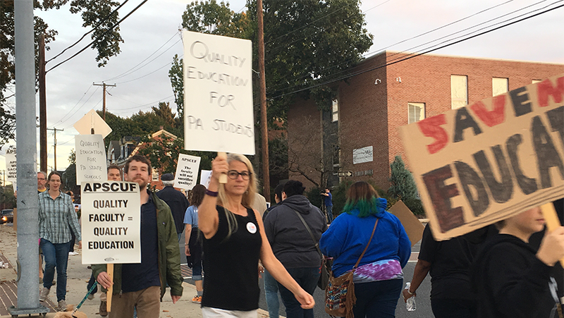 More than 100,000 students left in lurch as university teachers strike