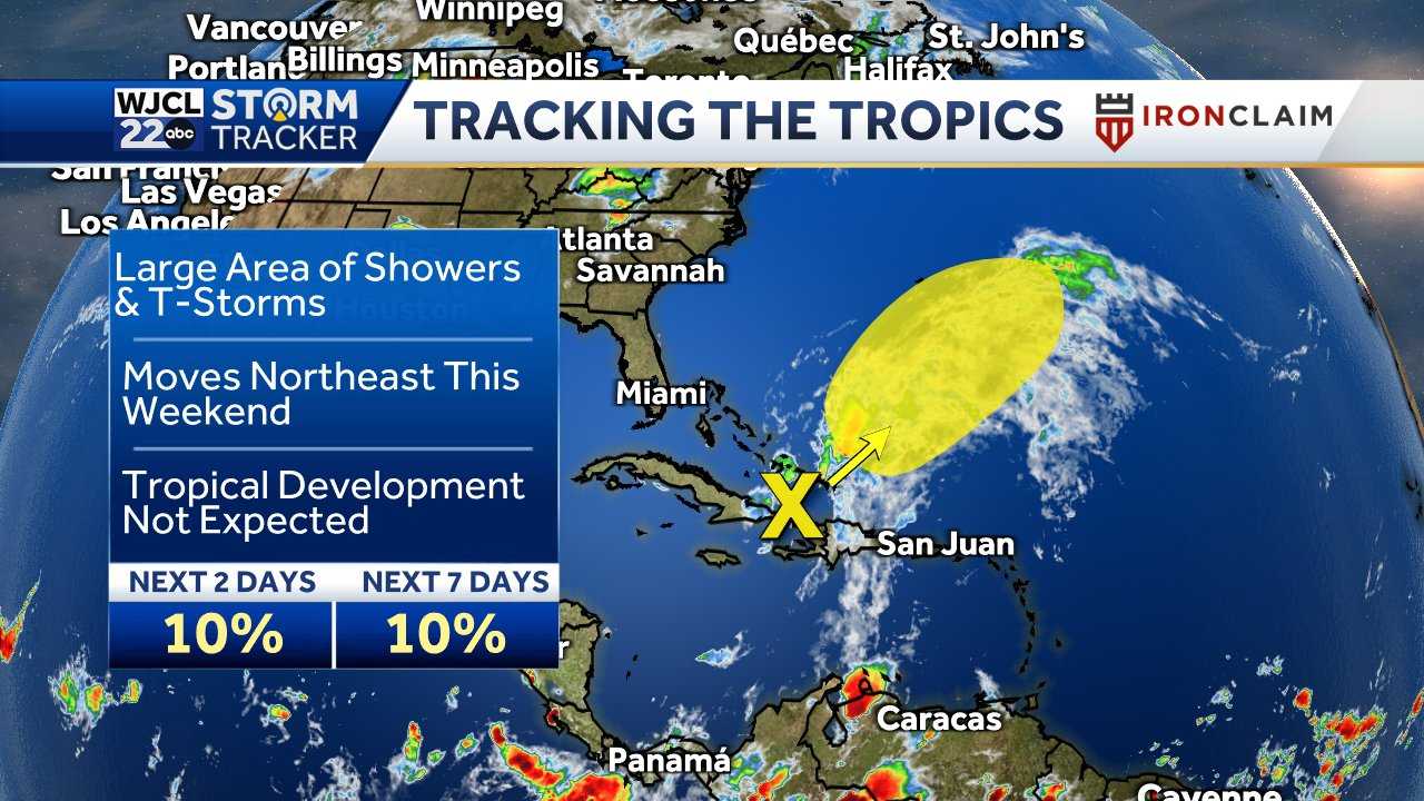 Savannah: Heat builds this weekend, rain chances low - WJCL