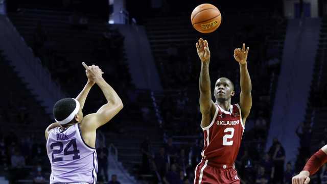 Gibson hits 7 3s, scores 29; Oklahoma beats Kansas St. 78-71 - Vimarsana News
