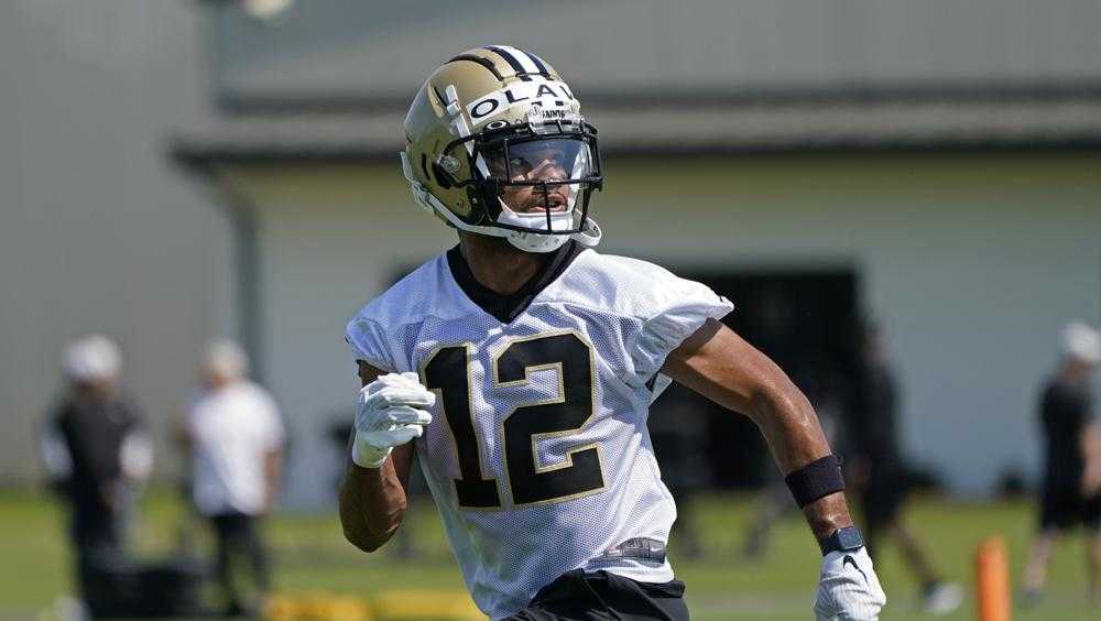 Saints' Chris Olave signs contract to join Jarvis Landry, Michael