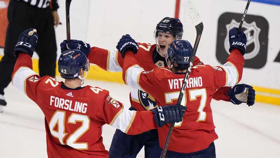 NHL: Panthers top Caps in OT for franchise's best 10-game start