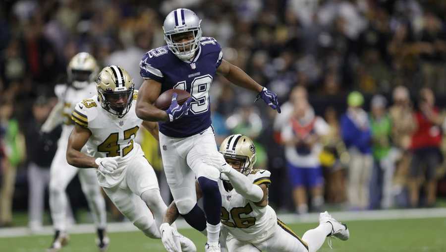 Dallas Cowboys wide receiver CeeDee Lamb (88) walks off the field following  an NFL football gam …