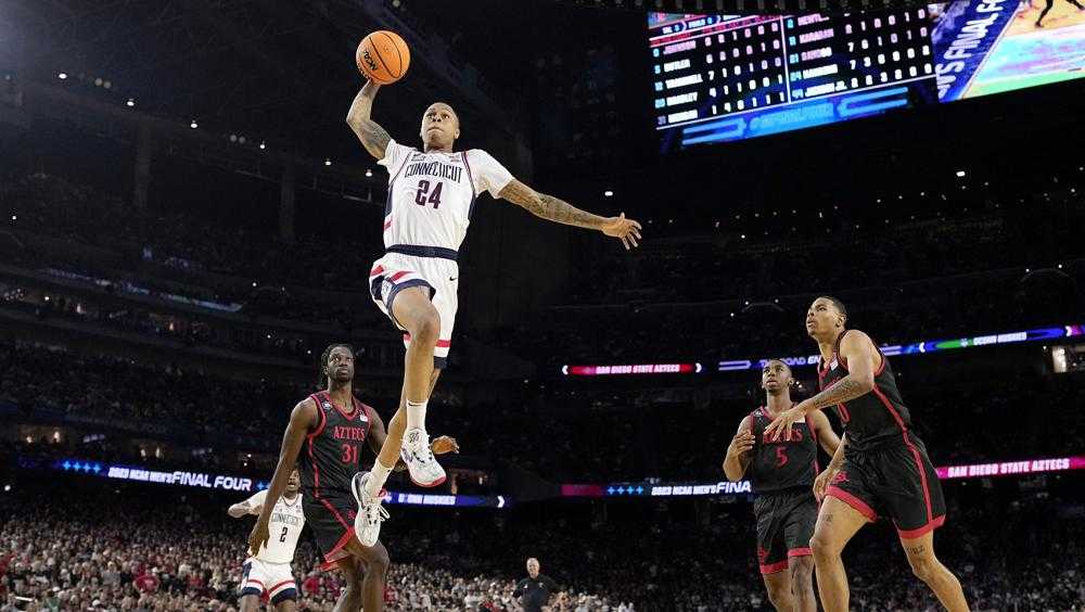 UConn star Jordan Hawkins jumped up NBA draft boards with title run