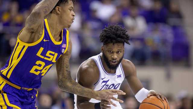 O'Bannon, Miles 19 points as TCU beats No. 19 LSU 77-68 - Vimarsana News