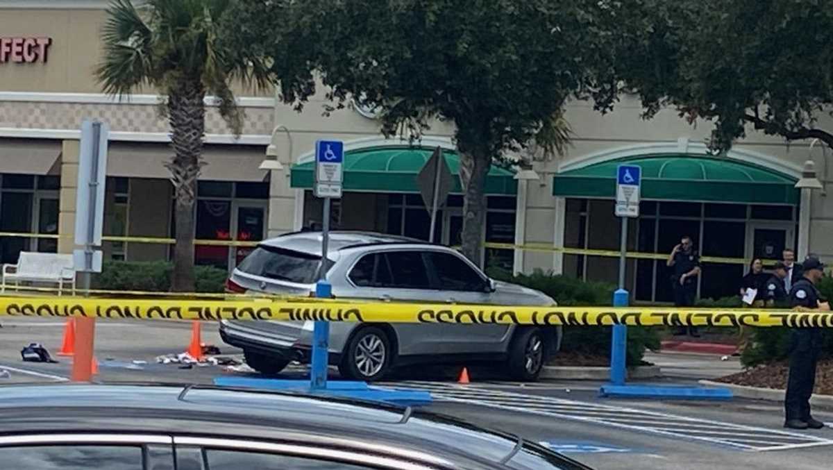 Woman dies after hitting 2 Florida officers with stolen vehicle