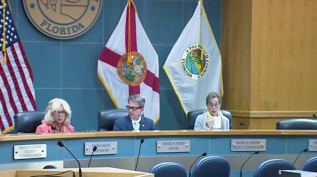 Palm Beach County Commissioners unanimously express solidarity with