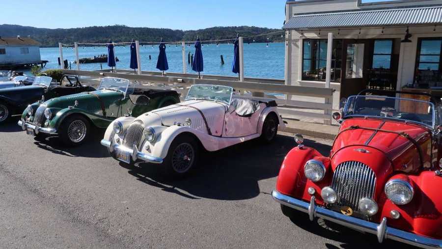 The Morgan Sports Car Club of Northern California's Oyster Run 2020 in Marshall, Calif. Bill Fink spent his last day with members of the club at an annual event.