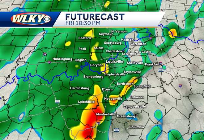 Strong Storms Possible Friday In Louisville Region