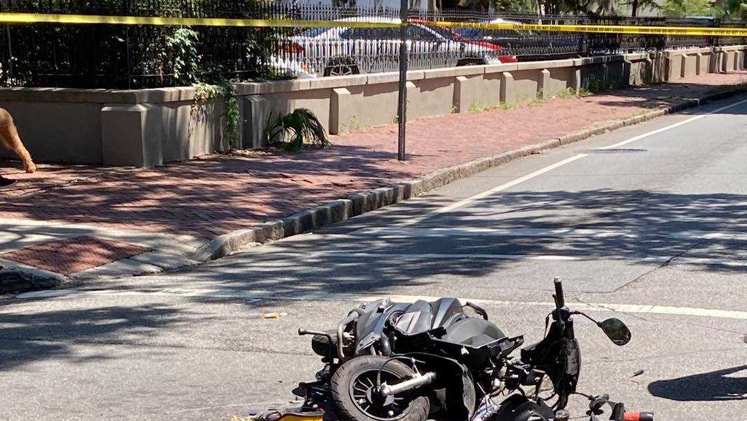 Police: Moped rider seriously injured after crash near Forsyth Park in ...