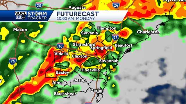 Savannah: Tracking showers, thunderstorms & a severe weather risk - Vimarsana News