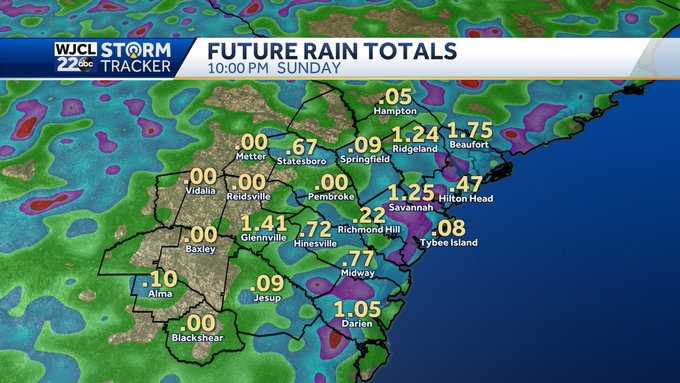 Not a weekend washout, but you may need to dodge a few showers - WJCL