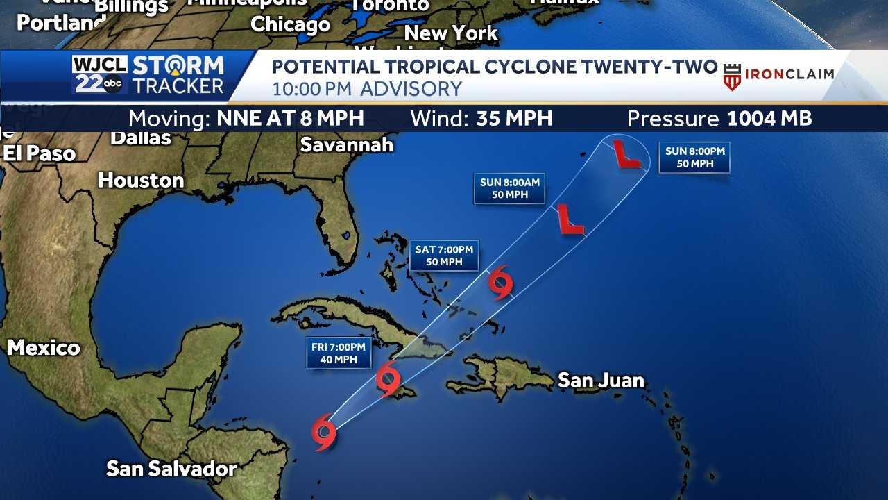 Savannah: Tracking the tropics and a possible late season storm - WJCL