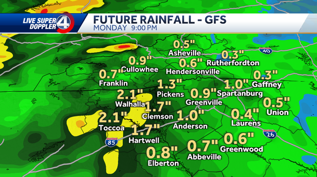 Greenville forecast: Showers possible for holiday weekend - Vimarsana News
