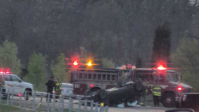 Westbound lanes of Ronald Reagan Highway reopened after crash near I-75