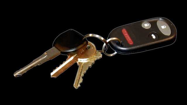 car keys car theft
