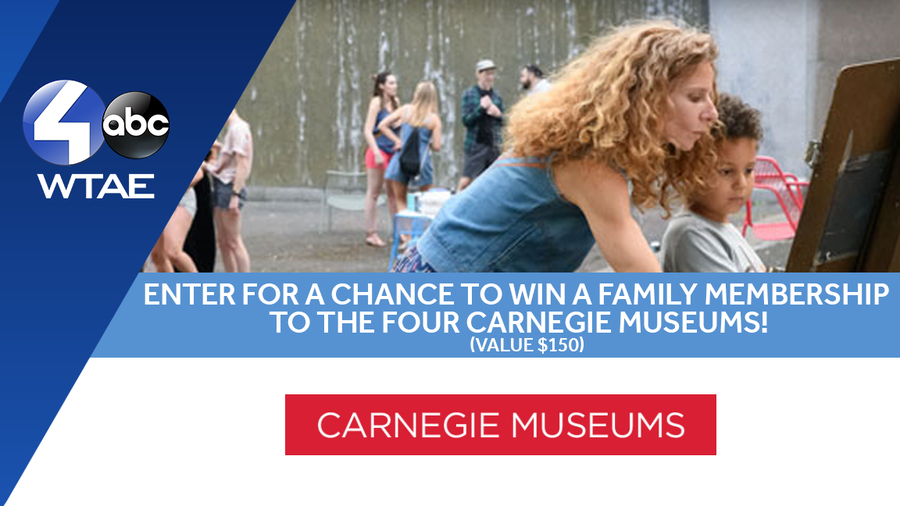 Enter for a chance to win a family membership (value $150) to the four Carnegie Museums