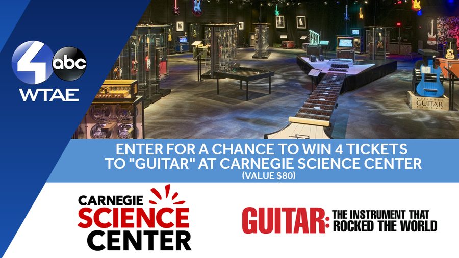 Enter For A Chance To Win 4 Tickets To "GUITAR" At Carnegie Science Center