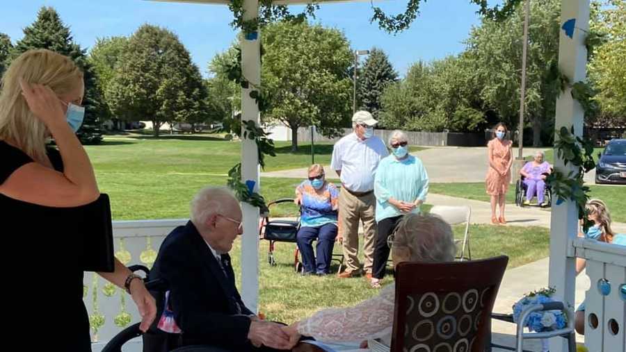 Nebraska nursing home helps couple celebrate 79th anniversary