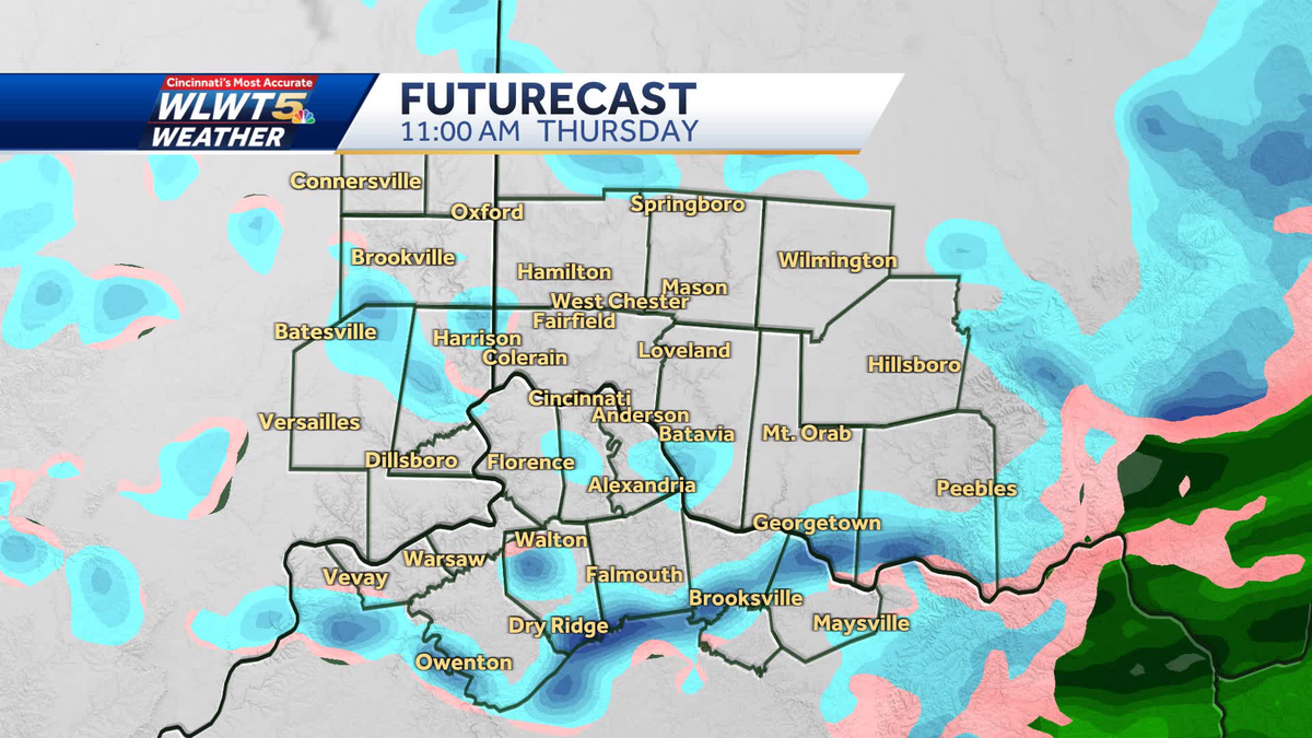 First snow of season comes in two rounds: See the hour-by-hour outlook