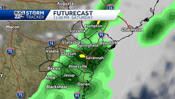 Cold front to deliver a chance of rain and a swing in temperatures this ...